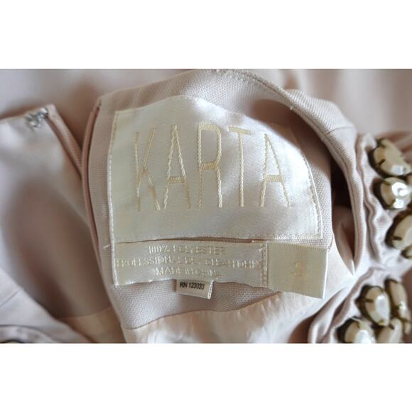 Vintage Top Womens Small Cream Pink Coquette Ivory Beaded Romantic Soft Girl - Picture 6 of 9